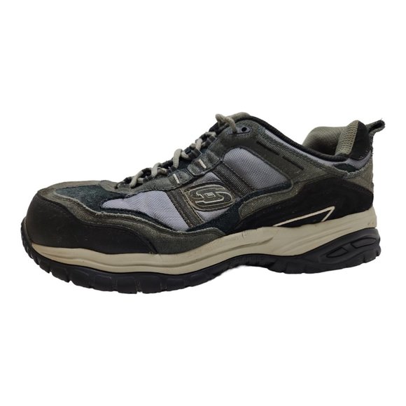 Skechers Work slip-resistant  safety toe shoes safety toe size12 Extra W - Picture 1 of 10